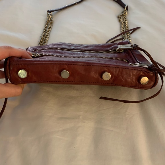 Rebecca Minkoff Leather Crossbody in Wine - Picture 4 of 4